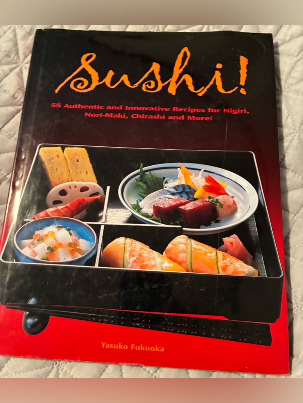 Sushi Hardcover Book Yasuko Fukuoka Gorgeous Color 55 Recipes Nori Maki Nigori+!
